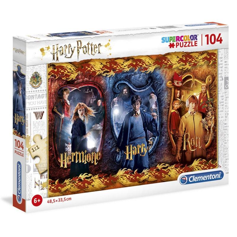 Harry Potter Harry, Ron och Hermione pussel 104pzs