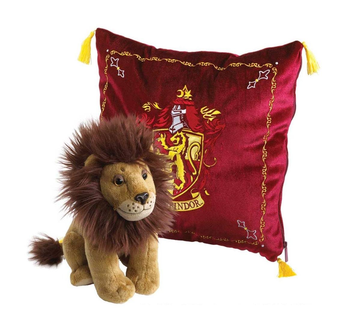 Harry Potter House maskot pude med plys figur Gryffindor