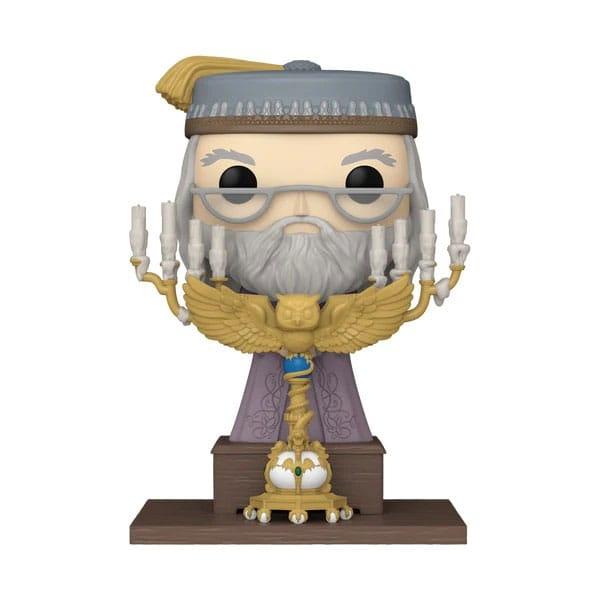 Harry Potter POP! Deluxe Vinyl Figur Deluxe Dumbledore m/Podium 12 cm