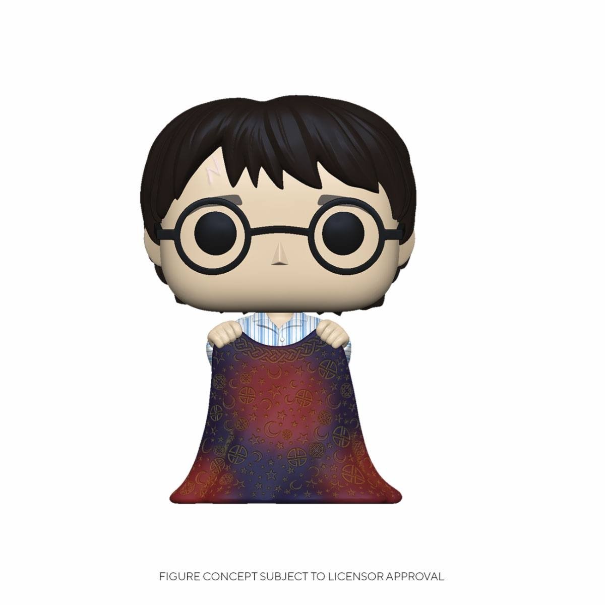 Harry Potter POP! Film Vinylfigur Harry m/usynlighedskappe 9 cm