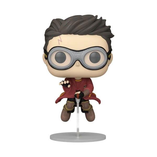 Harry Potter POP! Film Vinylfigur Harry m/kost (Quidditch) 9 cm