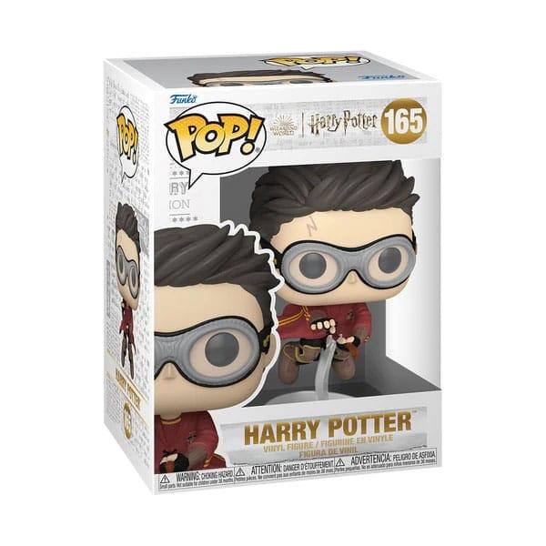 Harry Potter POP! Filmer Vinylfigur Harry m/kvast(Quidditch) 9 cm