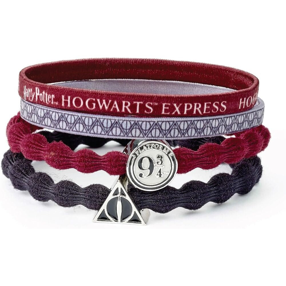 Harry Potter Platform 9 3/4 hårbandsset om 4