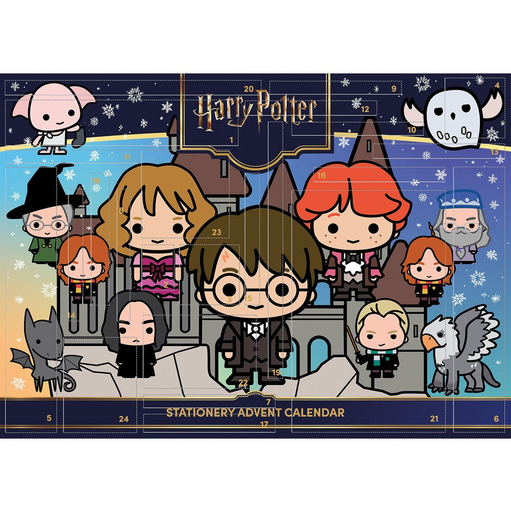 Harry Potter adventskalender med 24 temapresenter och överraskningar