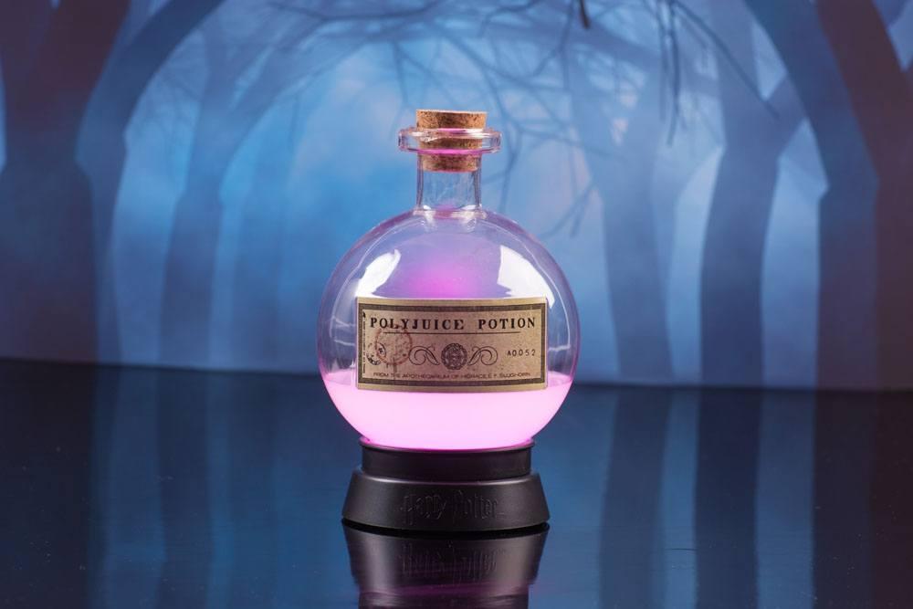 Harry Potter farveskiftende humørlampe Polyjuice Potion 14 cm