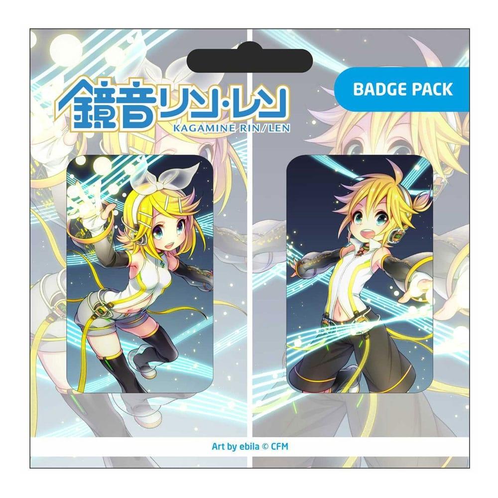 Hatsune Miku Pin Badges 2-pak sæt C