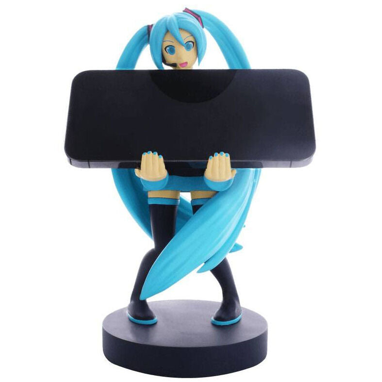 Hatsune Miku figurklämningsfäste, 21 cm displaystativ