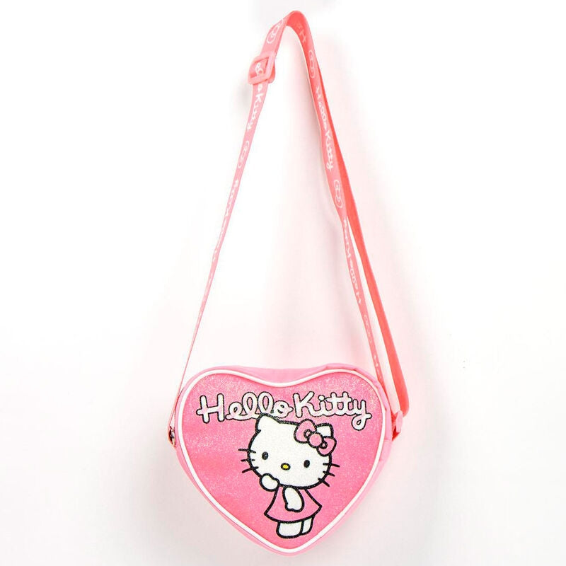 Hello Kitty hjärtformad väska för barn, snygg och rolig
