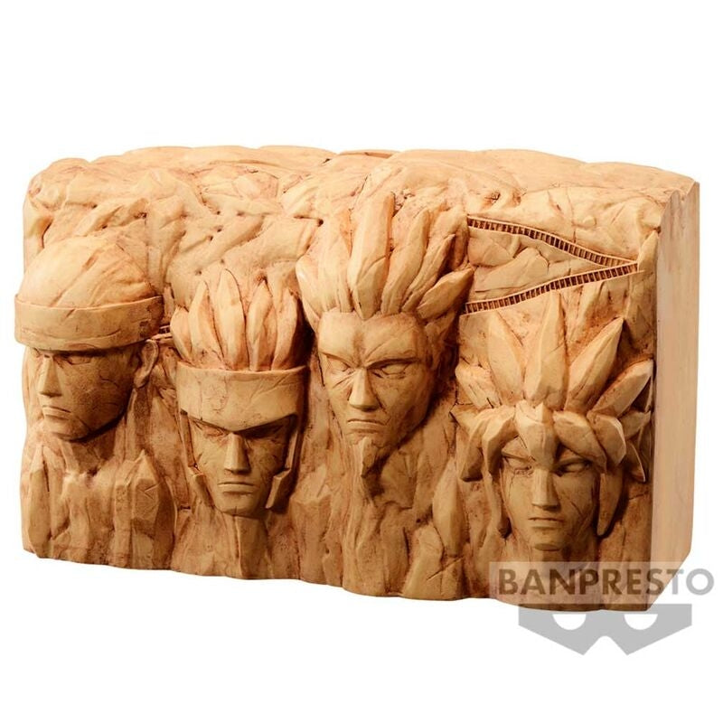 Hokage Rock Figur, 18 cm samlarobjekt, Naruto Shippuden