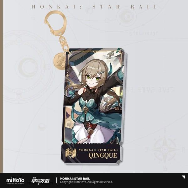 Honkai: Star Rail Character Akryl nøglering Qingque 9 cm