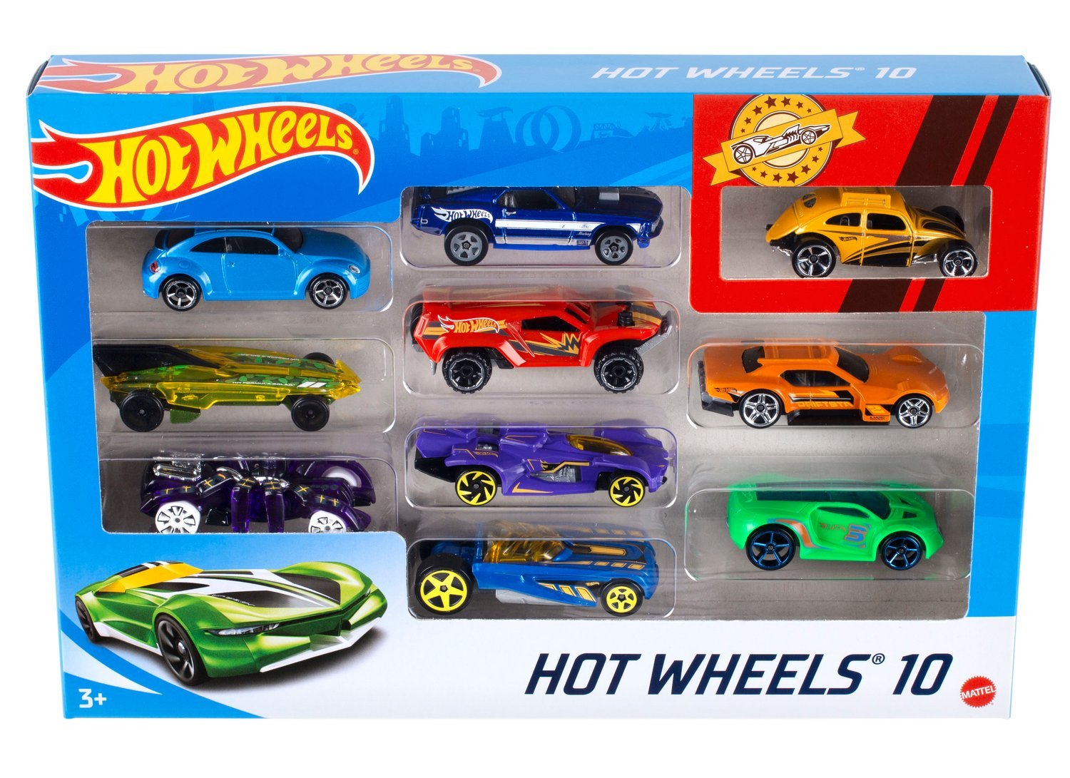 Hot Wheels Car 10 stk