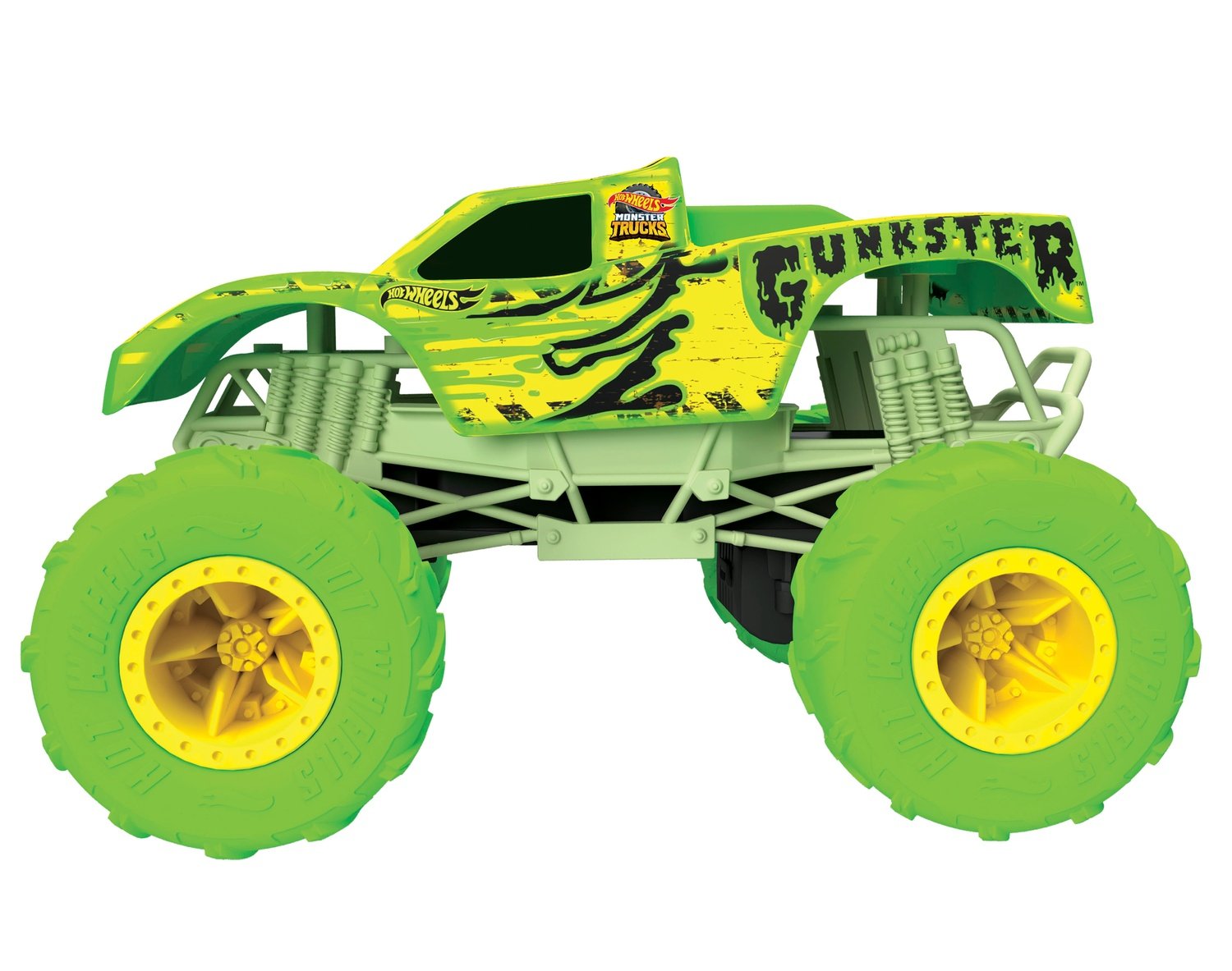 Hot Wheels Rc Gunkster Glow In The Dark