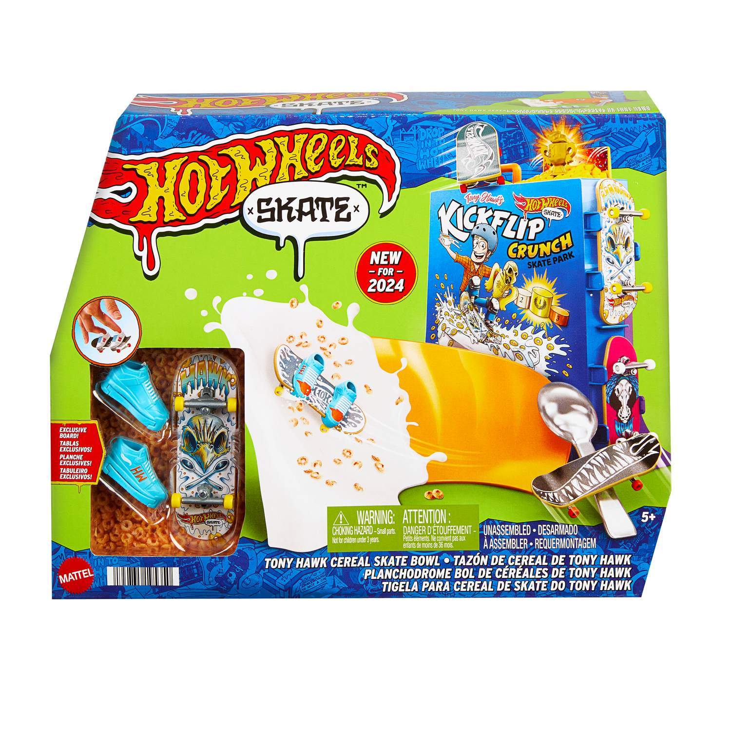 Hot Wheels Skate Cereal Skate Bowl -Lekset