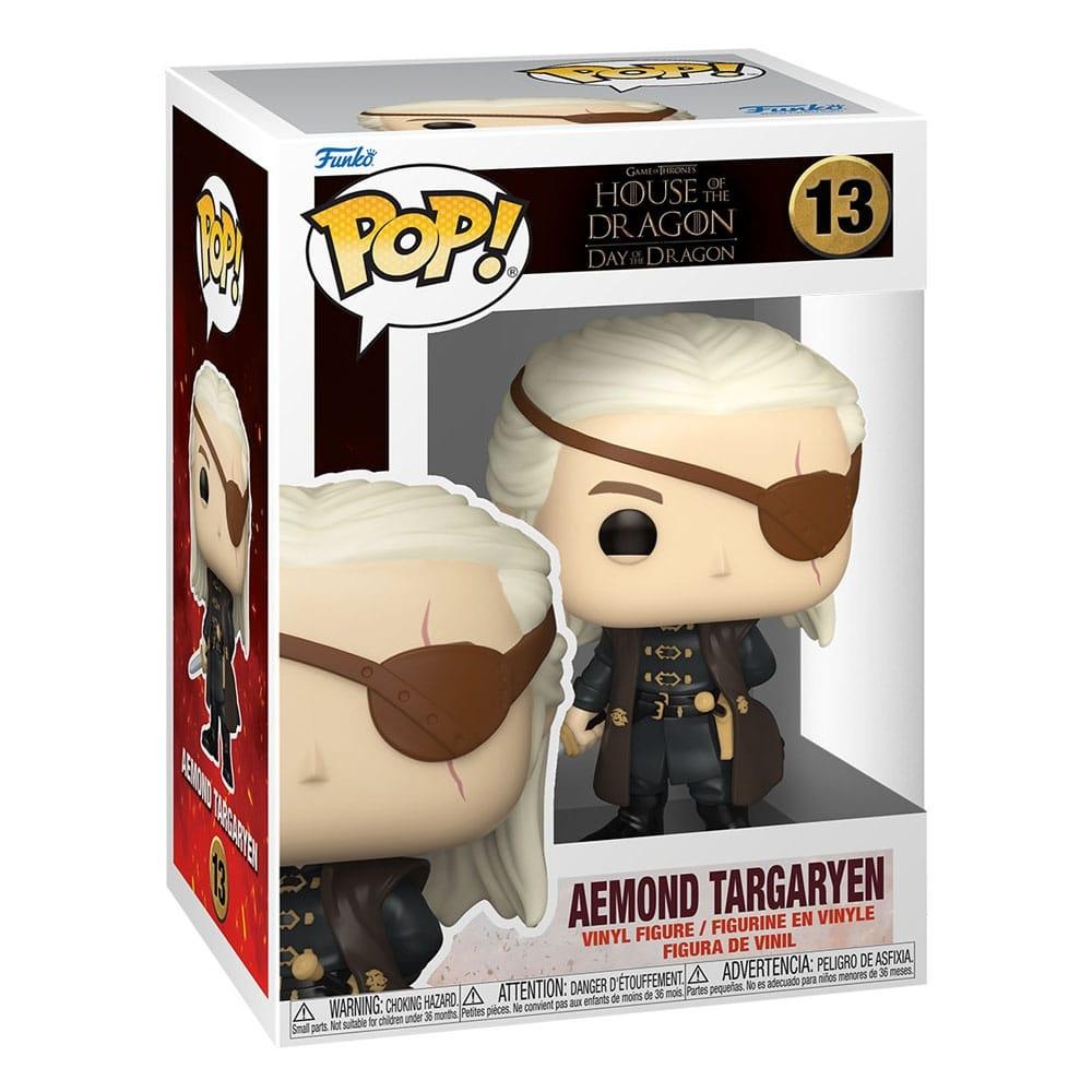 House of the Dragon POP! TV Vinylfigurer Aemond Targaryen 9 cm Sortiment (6)