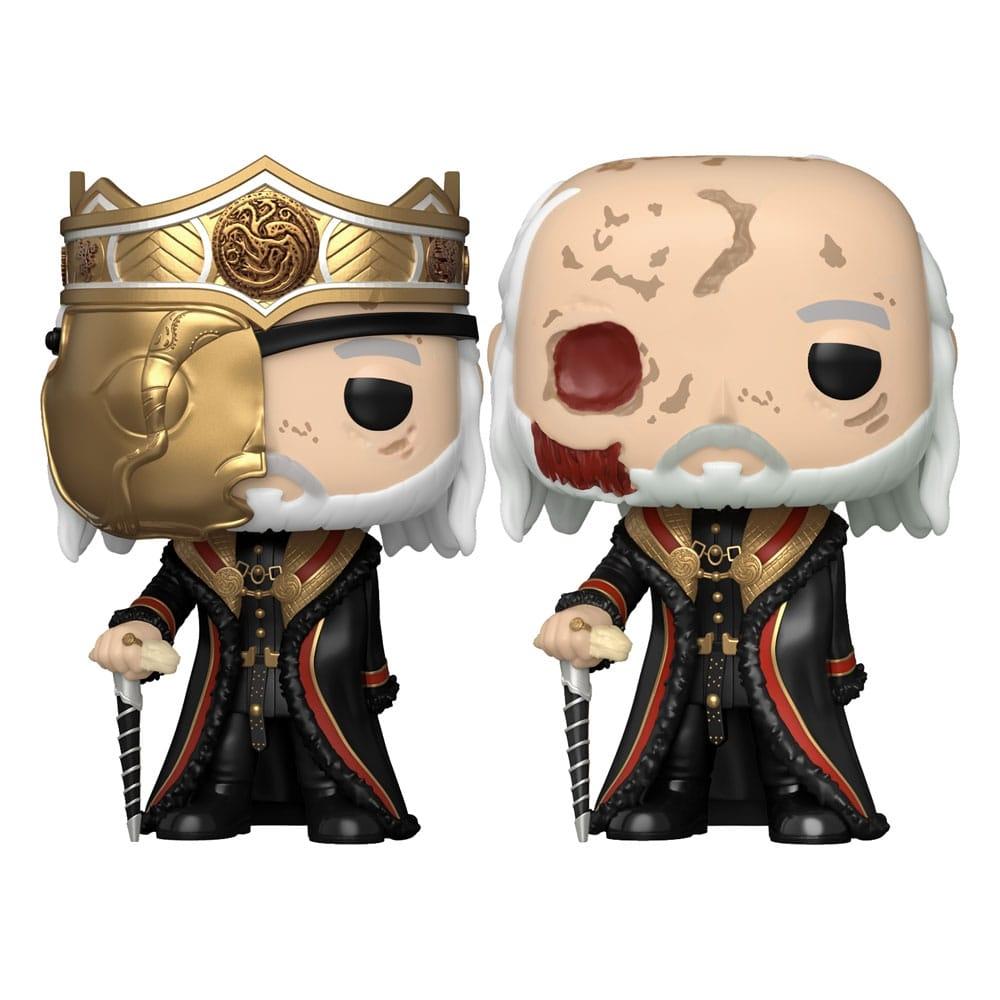 Dragens Hus POP! TV Vinyl Figurer Masked Viserys 9 cm Sortiment (6)