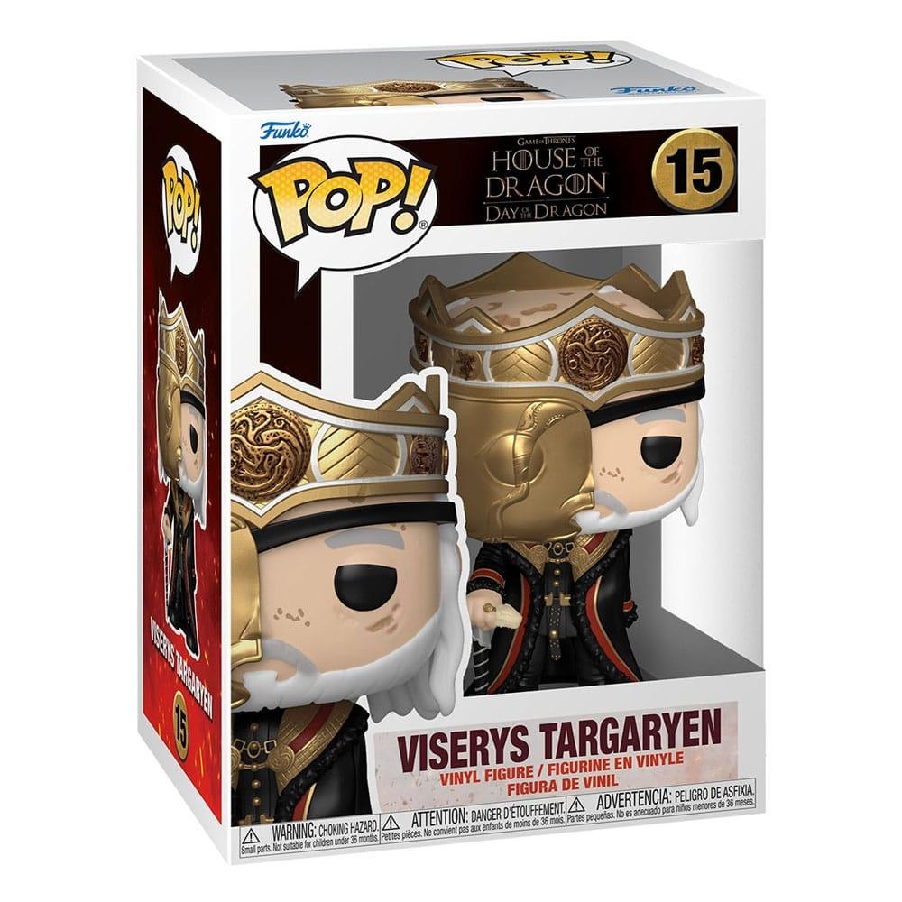 Dragens Hus POP! TV Vinyl Figurer Masked Viserys 9 cm Sortiment (6)