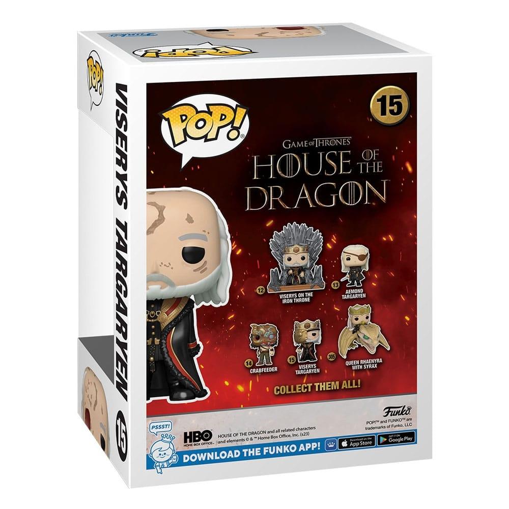 House of the Dragon POP! TV Vinylfigurer Maskerade Viserys 9 cm Sortiment (6)