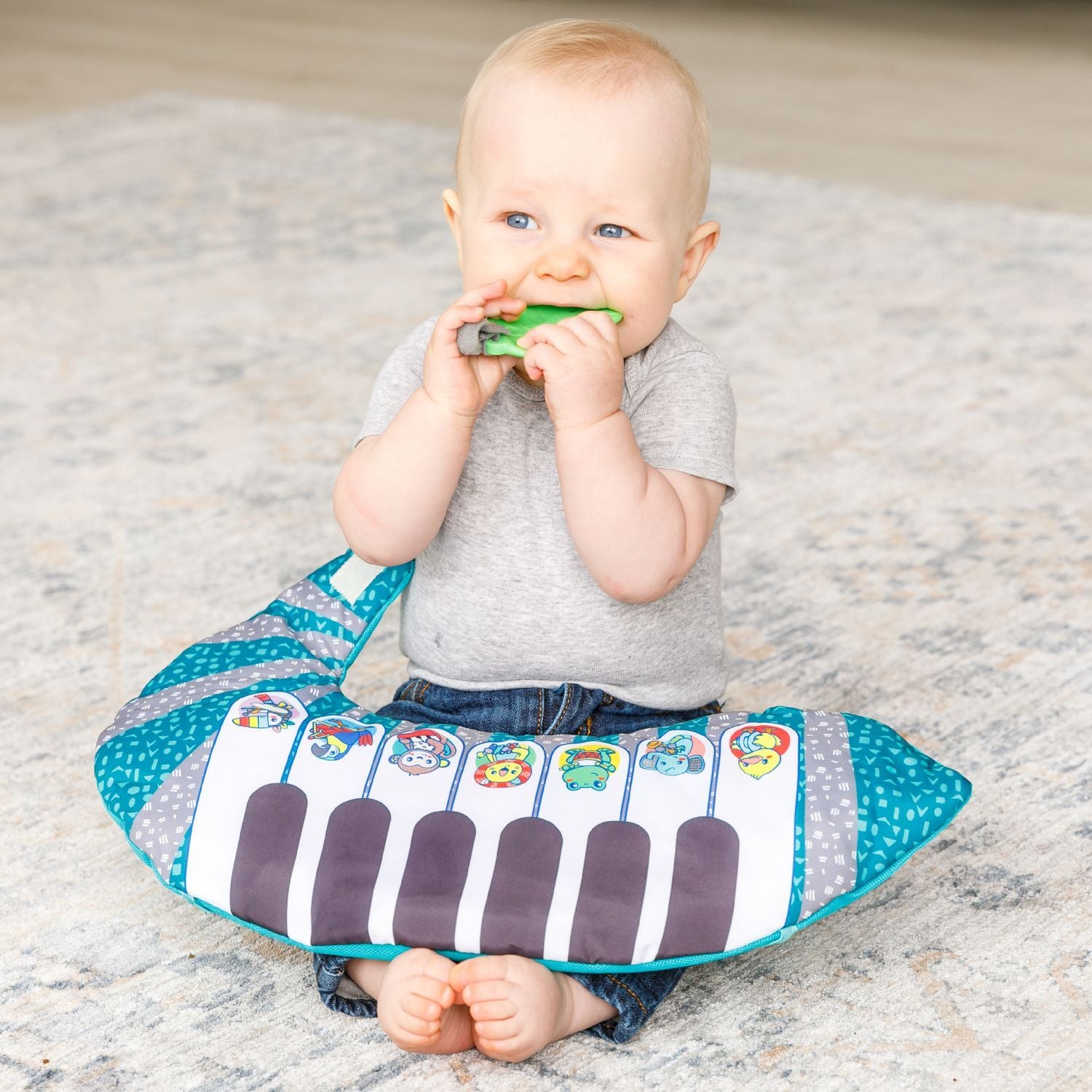 Infantino Grow With Me 3-i-1 Tummy Time Piano