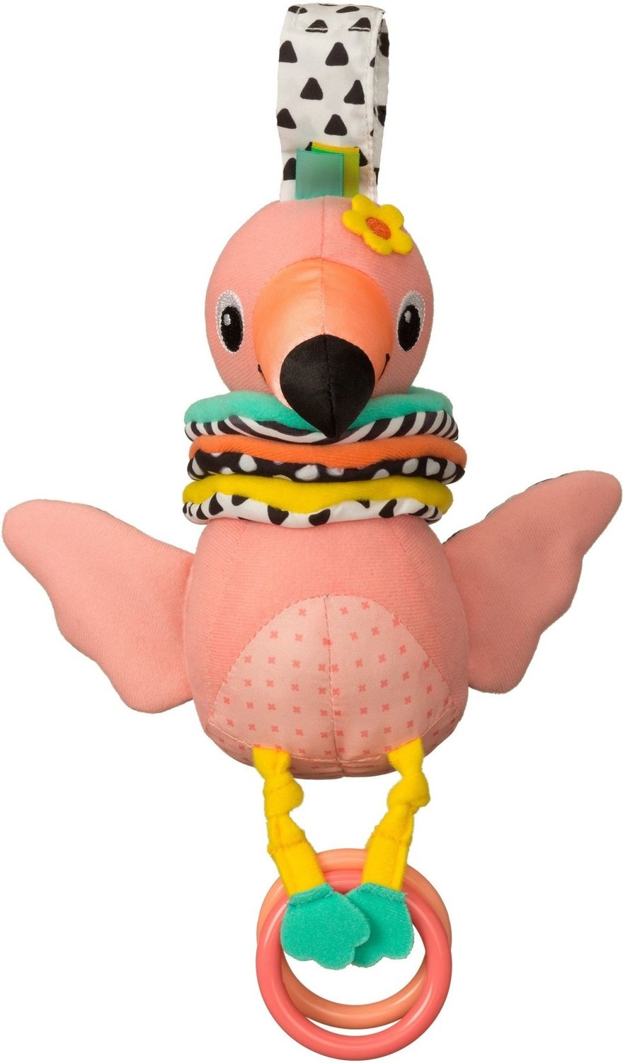 Infantino Hug &amp; Pull Musical Flamingo