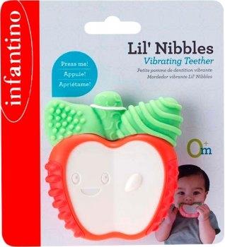 Infantino Lil' Nibbles Vibrerende Teether - Æble