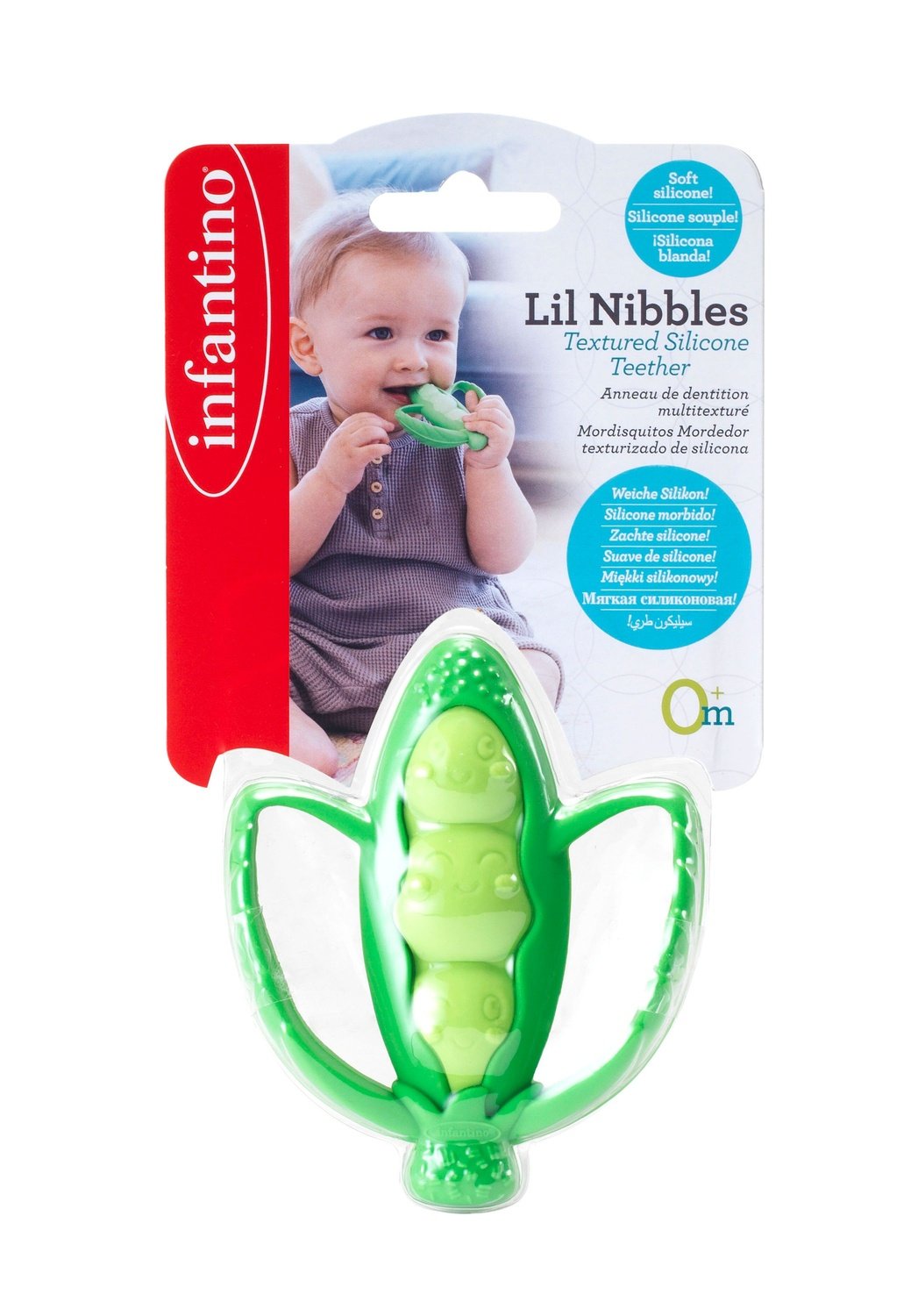 Infantino Lil' Nibbles silikonbitring