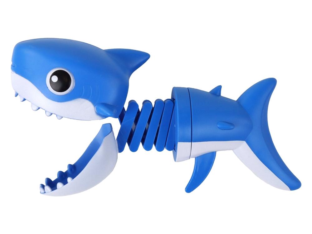 Interactive Blue Shark Toy Gun: Snap, Play and Learn!