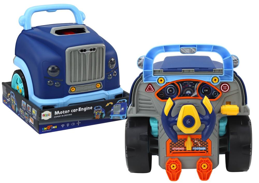 Interactive Blue Truck Workshop DIY Kit för barn