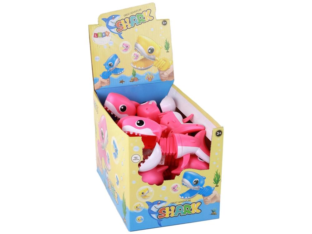 Interactive Pink Shark Toy: Morsom bitehandling for barn!