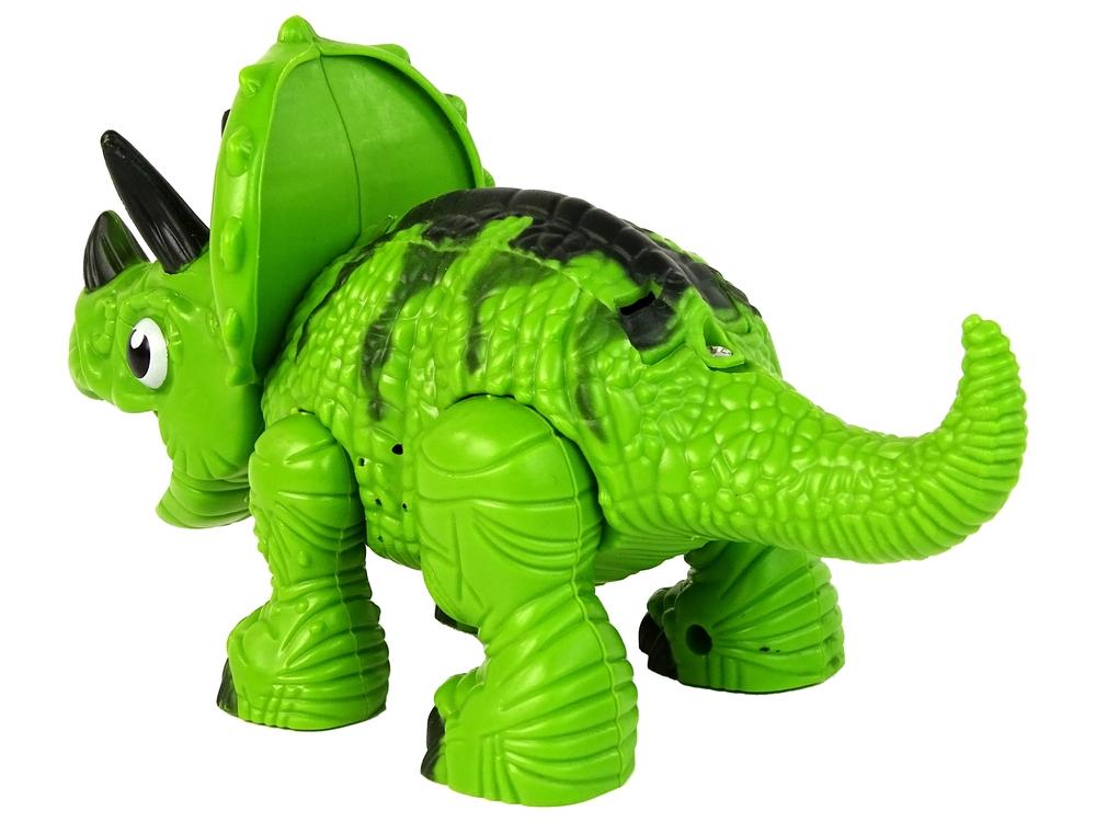 Interaktive Triceratops: Steam, Sound, Light &amp; Green Fun!