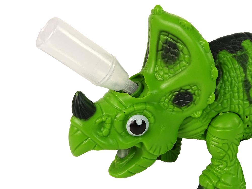 Interaktive Triceratops: Steam, Sound, Light &amp; Green Fun!