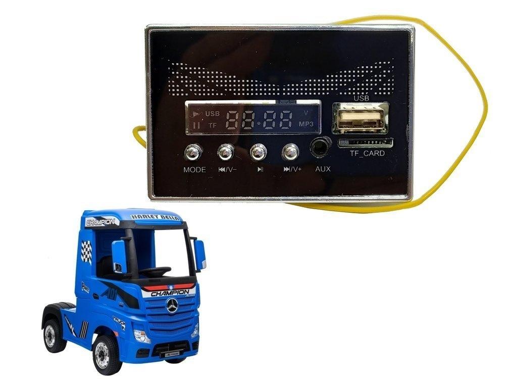 Interaktiv musikpanel för HL358 Actros Electric Ride-On