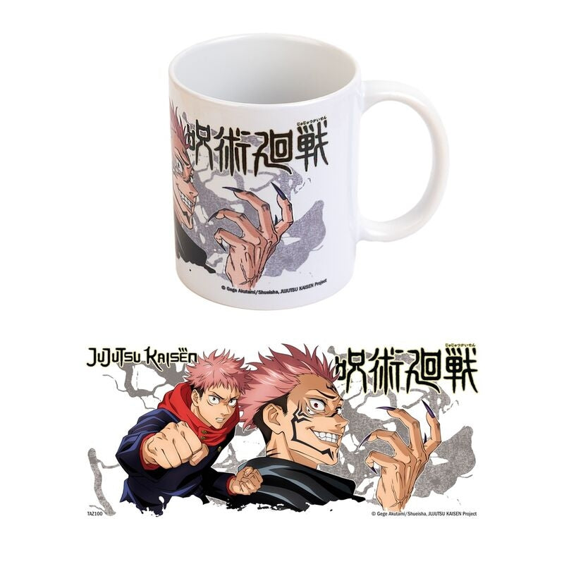 Jujutsu Kaisen-mugg 350 ml med Yuji- och Sukuna-design