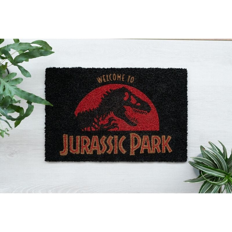 Jurassic Park Dörrmatta, inomhus/utomhusbruk, slitstarkt material
