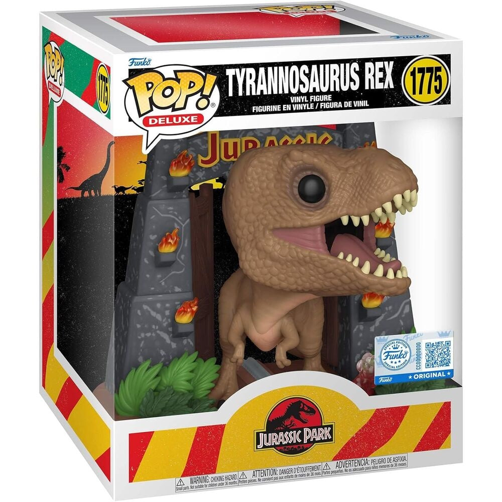 Jurassic Park Tyrannosaurus Rex Deluxe POP-figur Exklusiv