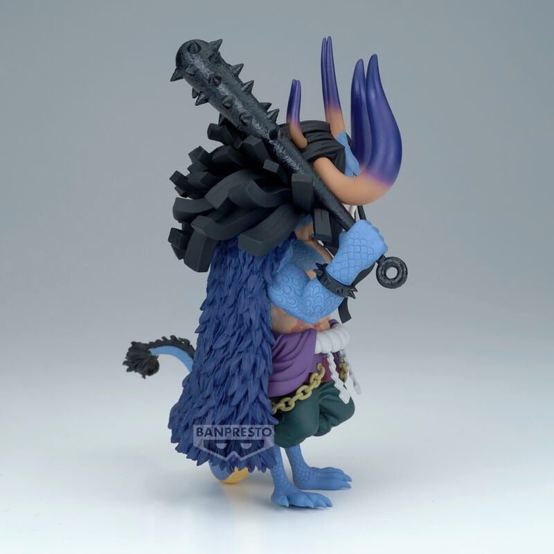 Kaido samlarfigur, 13 cm, animekaraktär i ett stycke
