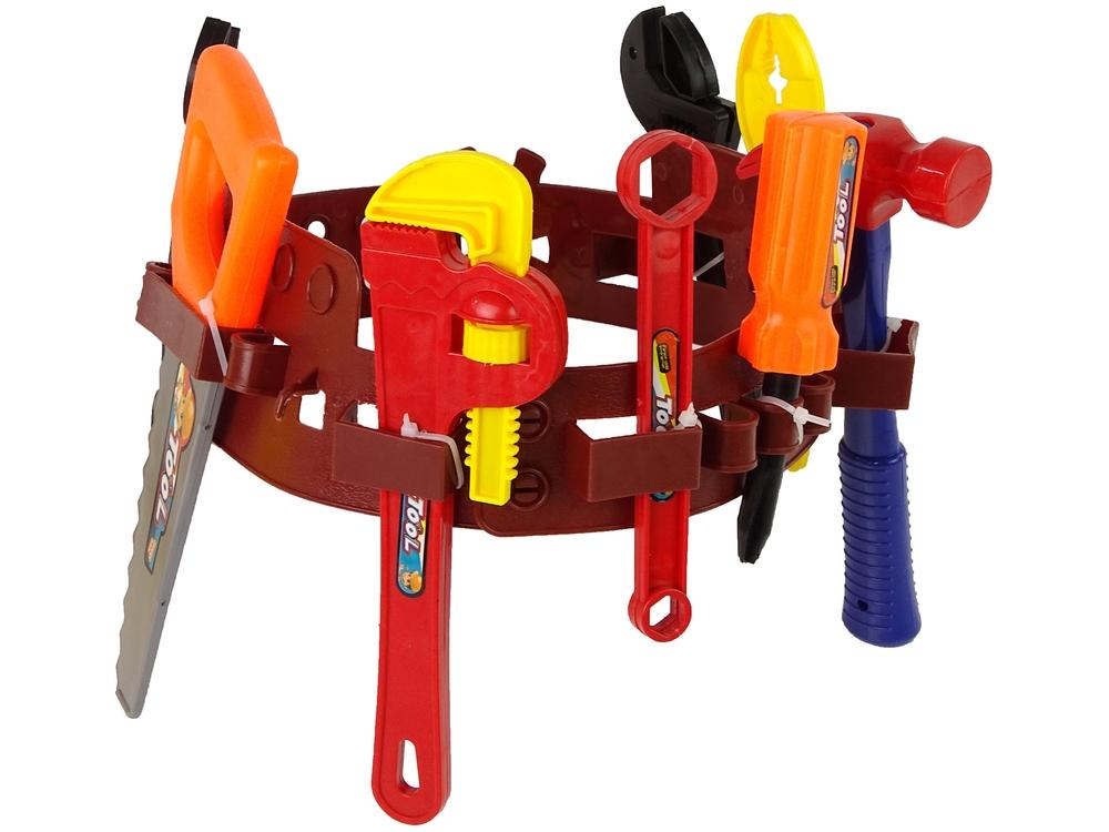 Kids DIY Tool Kit: Bälte, hjälm och 9 viktiga verktyg