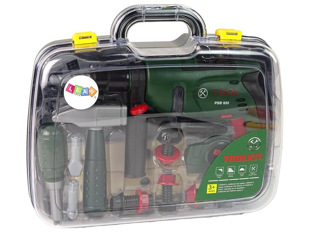 Kids Handyman Tool Set: Batteriborr, hammare och mer!