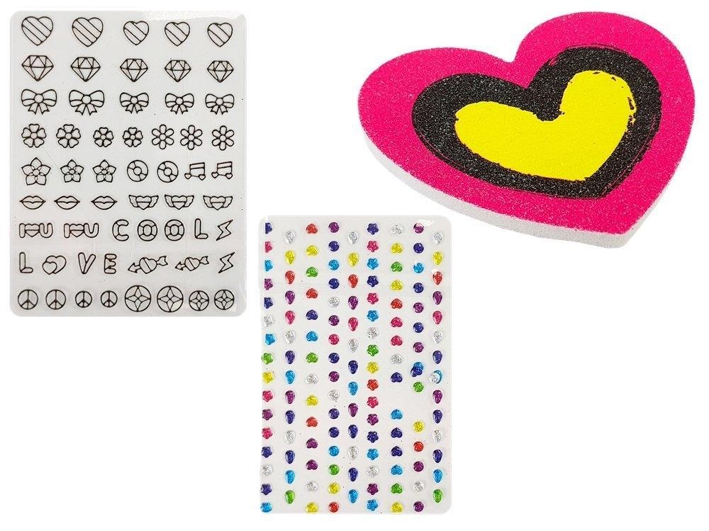 Kids Nail Art Kit: Glitter, Stickers &amp; Precision Pen Fun