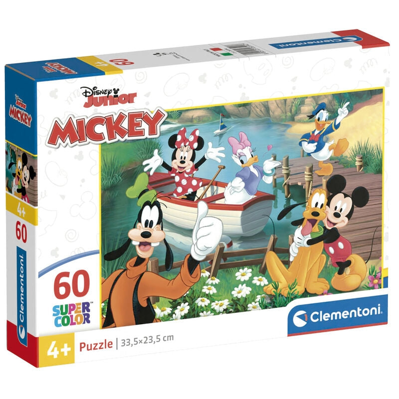 Klassiskt pussel 60 bitar för familjekul och underhållning