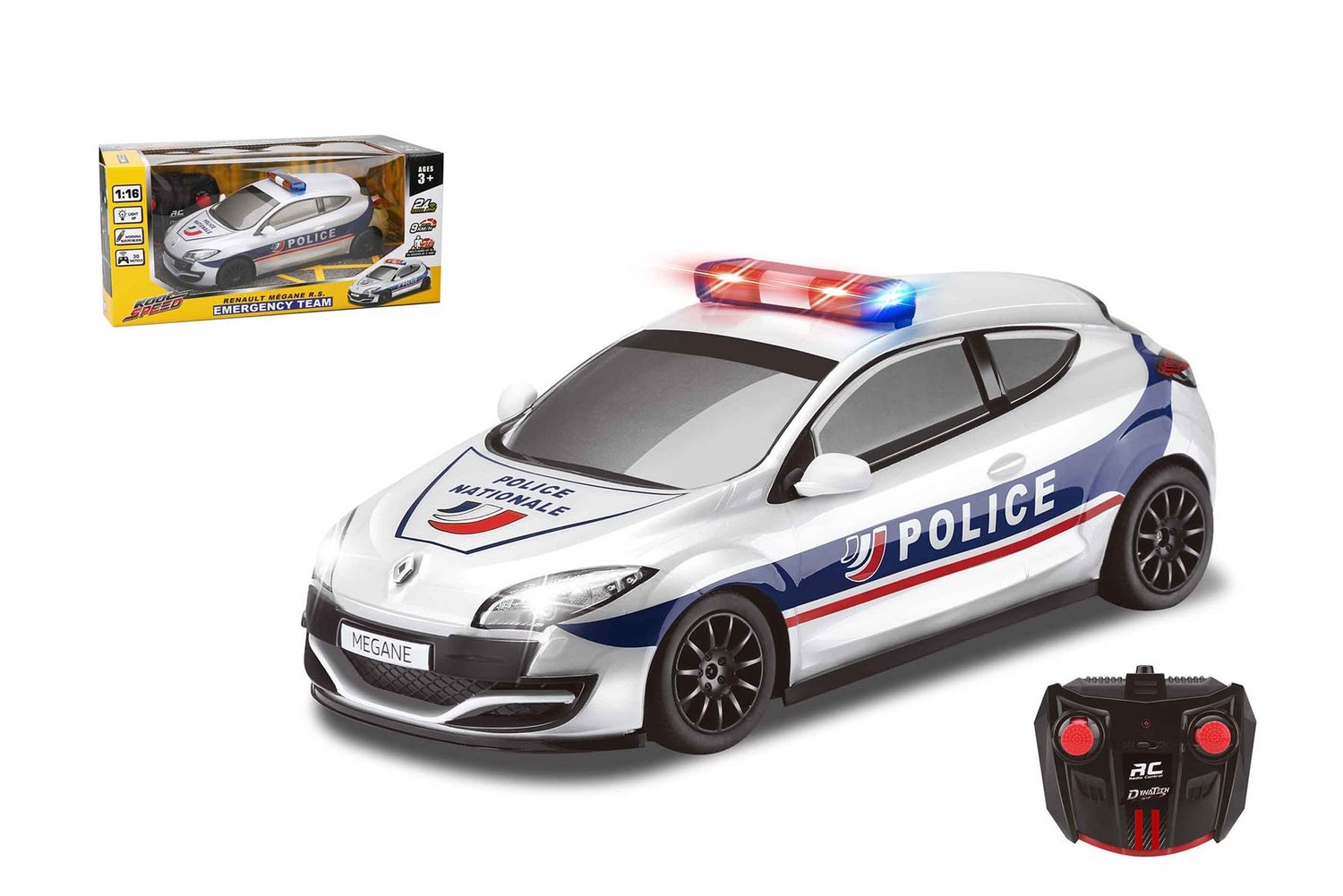 Koolspeed Renault Megane Rs Police Rc 1:20