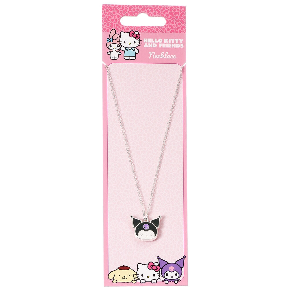 Kuromi Halsband med justerbar kedja, söt design