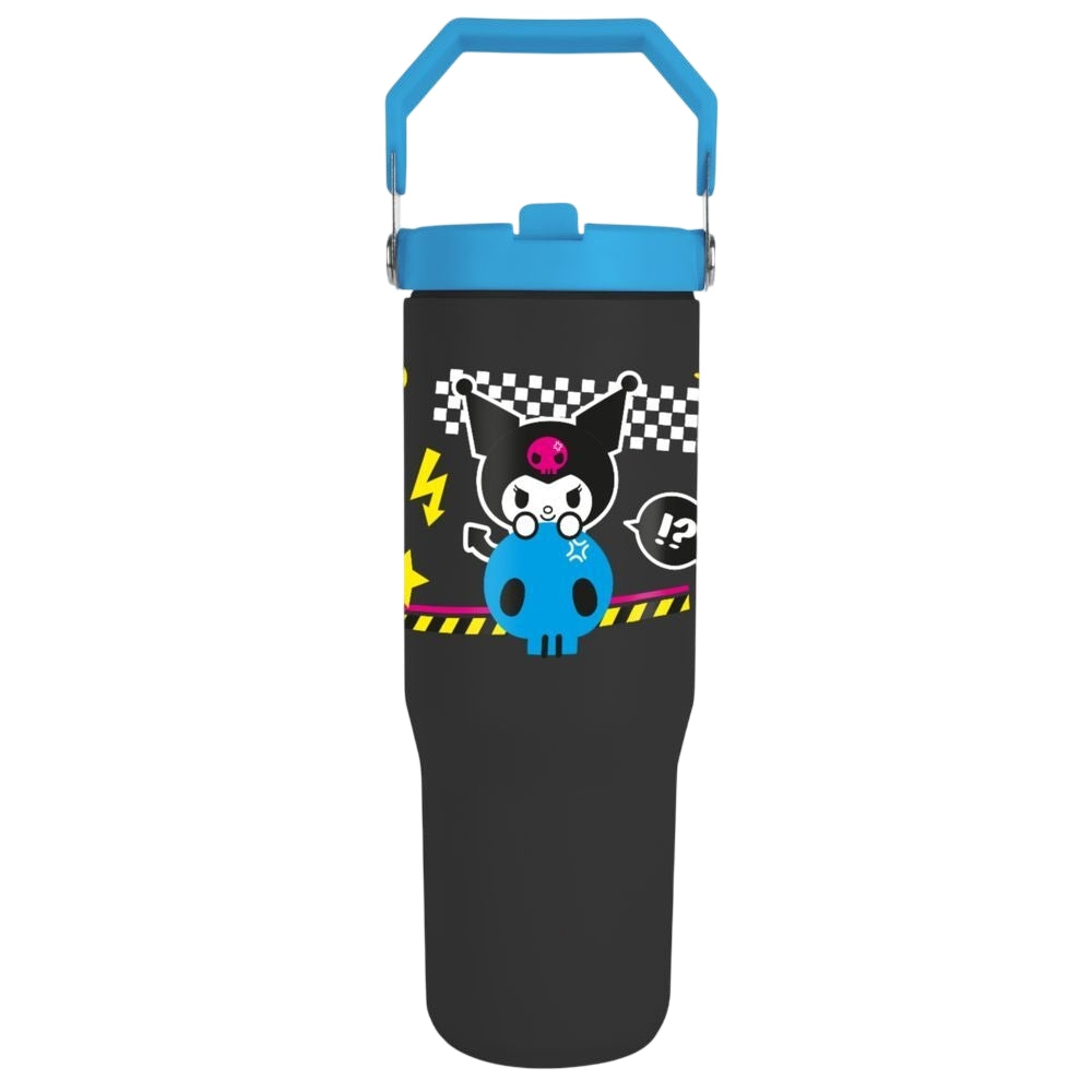 Kuromi Thermos Tumbler 880ml - Isolerad, resevänlig design