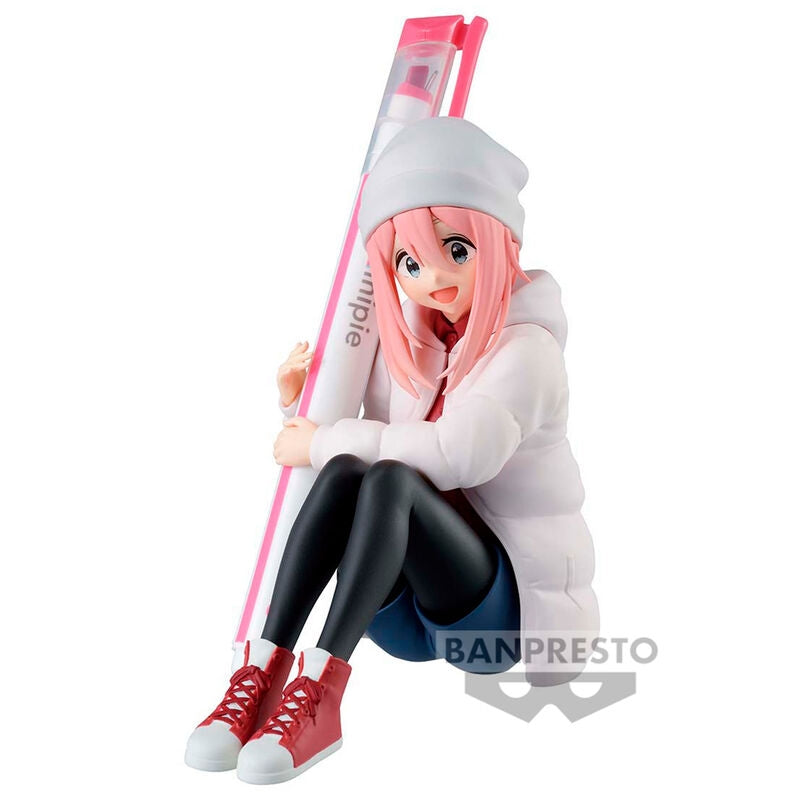 Laid-Back Camp Nadeshiko Kagamihara 10cm Figur Säsong 3