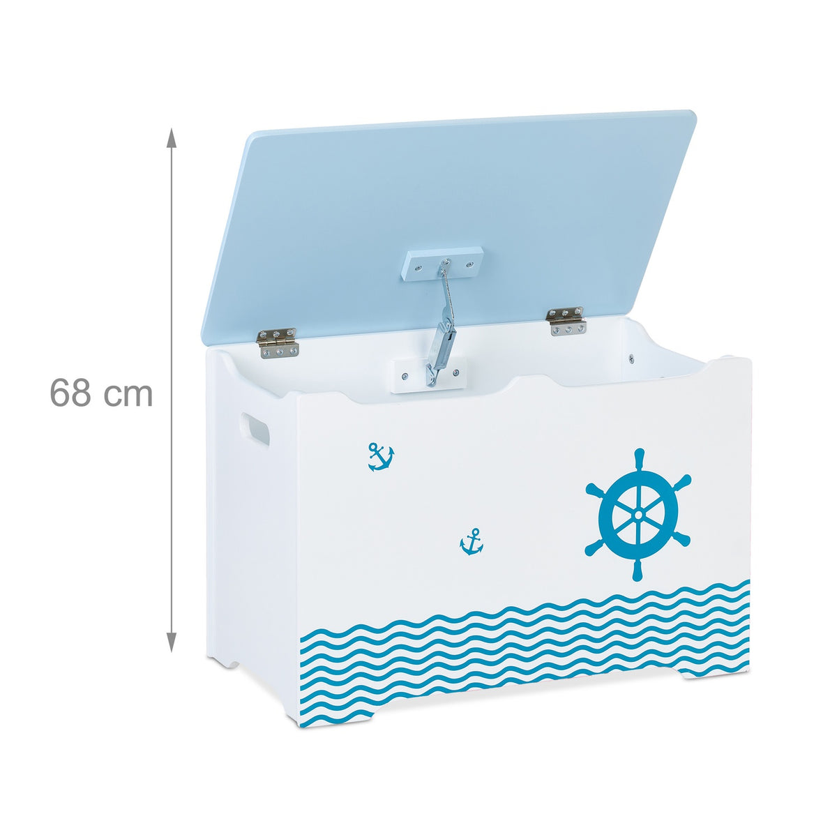 Leksakskista i nautisk design
