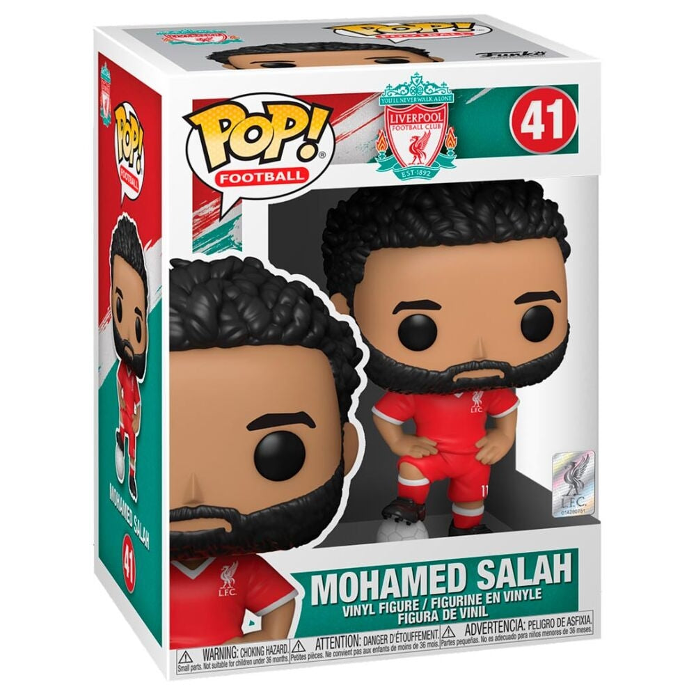 Liverpool Mohamed Salah POP-figur - samlarbar vinylleksak