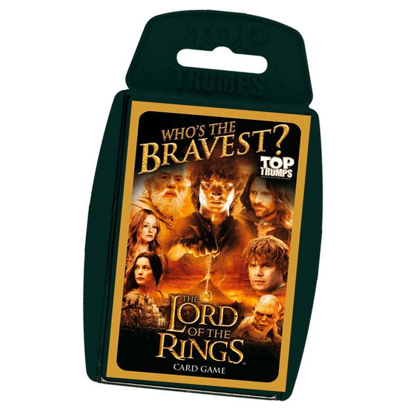 Lord of the Rings Top Trumps kortspel för 2-6 spelare