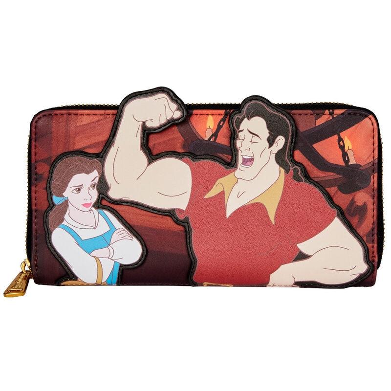 Loungefly Disney Beauty and the Beast Villains Gaston Scene Wallet