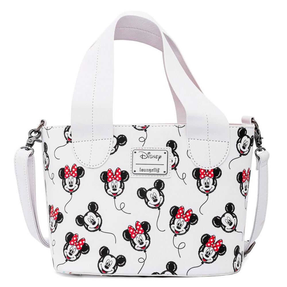 Loungefly Disney Mickey Minnie Mouse Balloons crossbody-väska