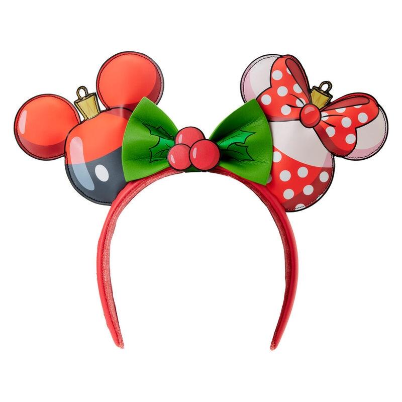 Loungefly Disney Mickey &amp; Minnie Julepandebånd med ører