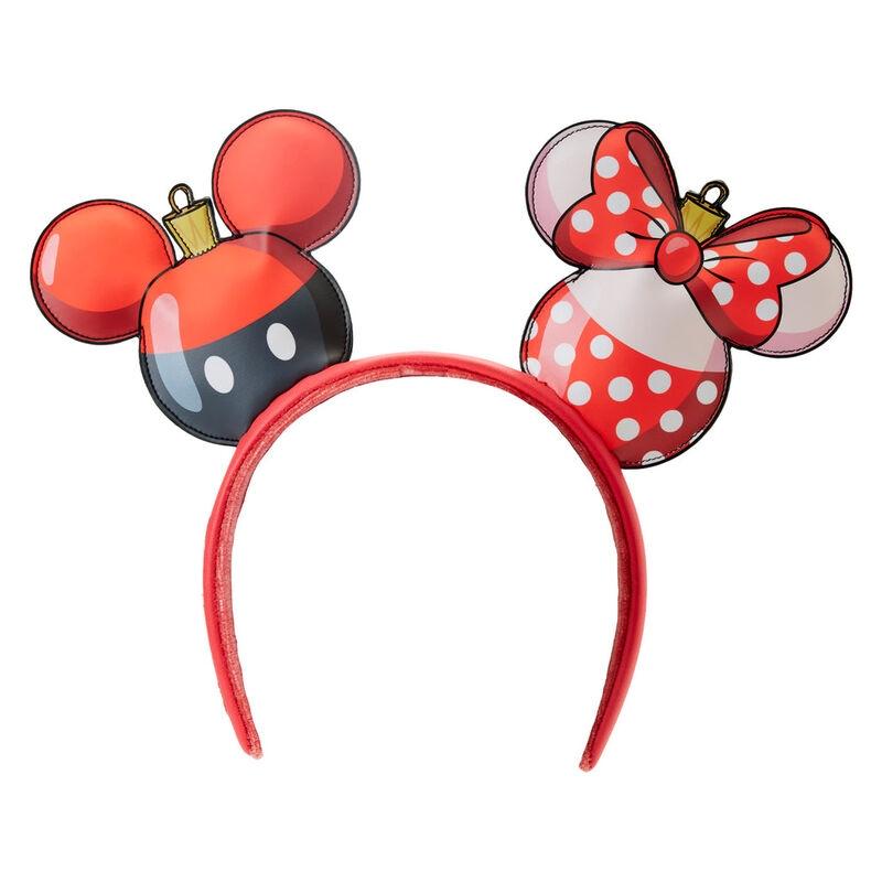 Loungefly Disney Mickey &amp; Minnie Julepandebånd med ører